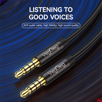 Meilleure Vente 1m 2m 3m Mâle À Mâle Câble Casque Auxiliaire Câble 3.5mm Câble Audio Auxiliaire
