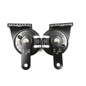 Bocinas de coche personalizadas más ruidosas para coche, precio bajo, calidad garantizada, color negro, marca BASSO, 2 pines, 12V, 2 pines - Product Image 4