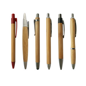 Plastic Wheat Straw Eco Friendly Bamboo Ballpoint <b>Pen</b> Hotel Office Promotional <b>Gifts</b> Customized Logo - Product Image 3