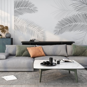 Papel Tapiz Moderno Personalizado para Sala de Estar, Diseño Abstracto de Paisaje Tropical, Decoración del Hogar en 3D, Papel Pintado Mural - Product Image 2