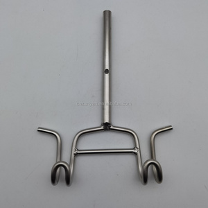 Thịt gà treo thép không gỉ W loại còng móc áo móc cho gia cầm chân gà trên dây chuyền chế biến treo - Product Image 2