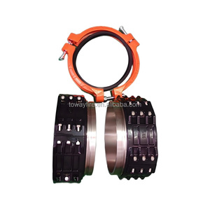 Tuyau plat <span class=keywords><strong>en</strong></span> TPU de 16 pouces avec raccord Victaulic, tuyau de drainage, tuyau fileté, irrigation agricole, raccords <span class=keywords><strong>en</strong></span> acier inoxydable - Product Image 1