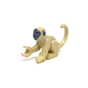 Figura <span class=keywords><strong>di</strong></span> <span class=keywords><strong>Scimmia</strong></span> Gibbon a Braccia Lunghe, Accessori per Costruzioni Compatibili con Mattoncini Standard, Mattoncino <span class=keywords><strong>Scimmia</strong></span> della Giungla Zoo NO.77864 - Product Image 3