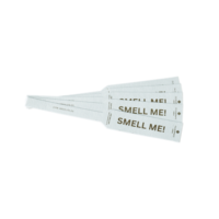 Bandelettes de test de parfum en papier de coton pur 100% absorbant avec/sans logo personnalisé, estampage à chaud en feuille d'or