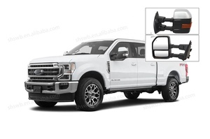 Cho Năm 2008 Đến 2016 Ford <span class=keywords><strong>F250</strong></span> / F350 / F450 / F550 Cặp Siêu Nhiệm Vụ W/Đèn Báo Rẽ LED Được Làm Nóng Bằng Gương Kéo Được Hỗ Trợ Chrome - Product Image 5
