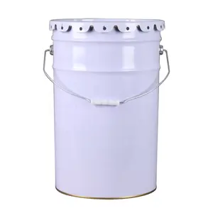 Cung Cấp 23 Lít/25 Lít Thiếc Thùng 21/ 22 LTR Sơn Kim Loại Đen Thùng Cho Công Nghiệp Hóa Chất