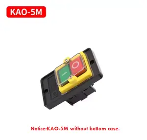 Interruptor de botão de controle do guindaste KA0-5M KAO-10KH 220/380V10A EM OFF botão interruptor