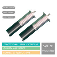 Motor sin ranuras sin núcleo Maxon Faulhaber, reemplazo de bajo ruido y gran par, caja de cambios planetaria de 24-28mm, 6V, 12V, 24V, 36V CC