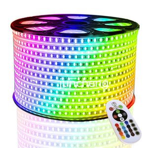Led RGB Kit 5M SMD 5050 LED Strip + 5A 12V Power Adapter + 44 Key IR từ xa 300Led Led RGB Kit dải ánh sáng - Product Image 1