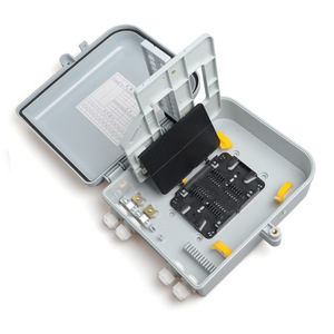 16 Core 1:16 Cassette Splitter Box <span class=keywords><strong>2x2</strong></span> Salida FTTH Caja de distribución de fibra óptica Poste/Montaje en pared 5 años de garantía OTB FDB - Product Image 6