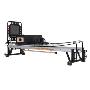 GRASSFIT <span class=keywords><strong>Cama</strong></span> de Pilates Profesional Personalizada de Aleación de Aluminio, Reformer de Gimnasio, Máquina de Fitness Portátil y Duradera para Ejercicio - Product Image 4