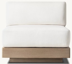 Solid Teak Outdoor Lounge <strong>Chair</strong> Water-Resistant Patio Furniture with <strong>Exotic</strong> Design Cushions for Hotel Garden or Private Patios
