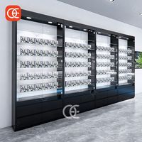 Vitrine de présentation pour magasin de tabac, système modulaire pour franchise, magasin d'accessoires pour fumeurs en plexiglas