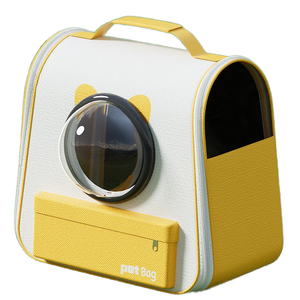 Büyük kapasiteli kedi taşıyıcı evcil hayvanlar için moda uzay kapsül sırt çantası taşınabilir seyahat okul ev için anti-stres kedi köpek kafesi - Product Image 2