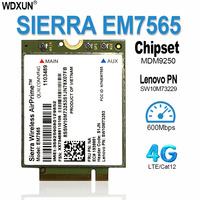 Módulo Sierra Wireless EM7565 LTE-Advanced Pro Cat 12, Conectividad Global, Retorno a 3G para Thinkpad Carbon X1 6.ª Generación, NGFF, en Stock
