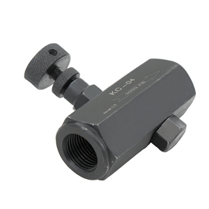 วาล์วควบคุมการไหลแบบทางเดียว KC Hydraulic รุ่น KC-02 KC-03 KC-04 ท่อเหล็กคาร์บอนแรงดันสูง - Product Image 1