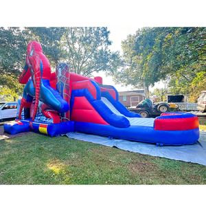 Diskon besar Luncur tiup untuk anak-anak istana pantul Spiderman untuk rumah Kastil lompat untuk dijual Kastil pantul untuk anak-anak - Product Image 2