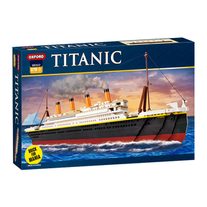 Bloques de Construcción del Titanic, Clásico Buque de Lujo, Modelo de Crucero Retro Grande, Juguete Coleccionable para Armar - Product Image 1