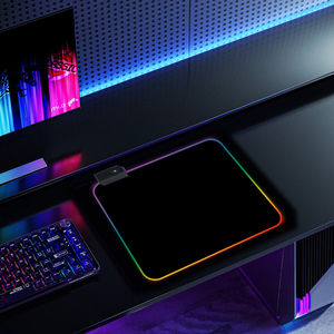 Factory OEM Customizable RGB Gaming <b>Mouse</b> Pad 350*250mm 350*300 mm RGB Small Size LED Gaming Mousepad Waterproof RGB <b>Mouse</b> Mat - Product Image 1