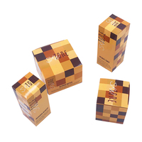 Boîte d'emballage cosmétique en papier personnalisée, boîte d'emballage en papier couché pour produits de soin de la peau nutritifs