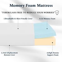 OEM/ODM Langlebige Roll-Up-Matratze mit Gel-Memory-Schaum Hybrid Gestrickter Stoff Umweltfreundliches Modernes Design für Krankenhaus- und Schlafzimmernutzung