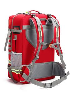 กระเป๋าสะพายหลังทางการแพทย์ฉุกเฉินความจุสูงสีแดงกันน้ำได้รับการรับรอง CE WSX-PY03 - Product Image 5