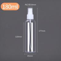 Botol Semprot PET Bening 30ml 50ml 100ml Kosong Isi Ulang Kabut Halus Botol Semprot Kosmetik Parfum Perjalanan
