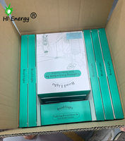 HiEnergy Solar Powerd Refletor Light con control remoto Exterior Impermeable 100W 200W 300W Ahorro de energía Reflectores LED para exteriores