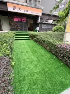 Césped Artificial Sintético, Alfombra Verde Natural para Jardín, Uso en Exteriores, Alta Simulación, Tacto Natural - Product Image 2
