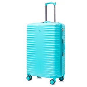 8 tekerlekli yüksek kalite fabrika fiyat dayanıklı Abs bavul bagaj tekerlekli çanta