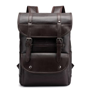 Zaino alla moda nuova borsa per Computer da uomo di grande capacità zaino sportivo in pelle - Product Image 6