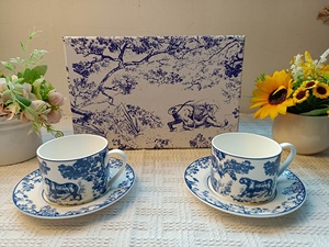 Wholesale of European Style Luxury Porcelain Coffee Sets and Bone China <b>Cup</b> and <b>Saucer</b> Sets - Product Image 4
