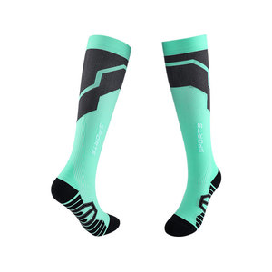 Long Style Breathable Super Soft High Elastic Colorful Compression Soccer Jogging Cycling Sport Socks for Men <strong>Prevent</strong> <strong>Varicose</strong> - Product Image 1