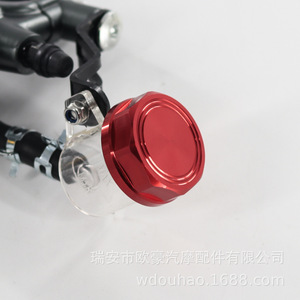 ถ้วยน้ำมันเบรกอลูมิเนียมอัลลอยด์ E33 สีทองสำหรับสกู๊ตเตอร์ไฟฟ้าและรถจักรยานยนต์ดิสก์เบรกแบบสากลทนทาน - Product Image 4