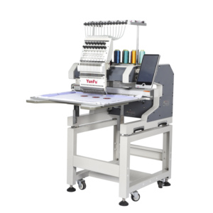 Machine à coudre et à broder informatisée Yunfu Type C, nouvelle série, tête simple, 1200 tr/min, 12 aiguilles, pour usage domestique et confection de vêtements - Product Image 2