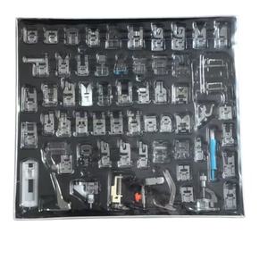Juego de 62 Piezas de <span class=keywords><strong>Prensatelas</strong></span> para Máquina de Coser Brother y <span class=keywords><strong>Singer</strong></span>: Kit de Accesorios para Trenzado, Puntada Invisible, <span class=keywords><strong>Overlock</strong></span>, Cremallera, Rodillo y Regla - Product Image 2