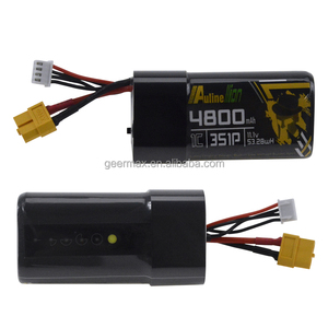 Baterías de Dron FPV 4800mAh 3S XT60 Conector para gafas Auline RC Batería de transmisión Sistema de alerta de bajo voltaje incorporado Piezas de UAV - Product Image 6