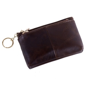 Hot Sale <b>Small</b> Pocket Coin <b>Purse</b> Top Grain Leather Wallet - Product Image 6