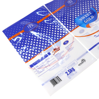 Sac d'emballage personnalisé pour sucre, sachet à trois soudures latérales, emballage alimentaire en plastique de qualité alimentaire pour sucre blanc en poudre