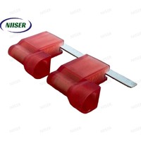2-520336-2 0.187" Terminal de connexion rapide femelle ultra-rapide 187 Flag rouge pour applications automobiles et industrielles TE