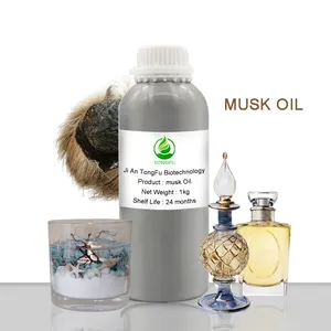 Factory Supplier Bulk Perfumed Fragrance Oil Condensed Musk Oil for Perfume Scented Candle Making