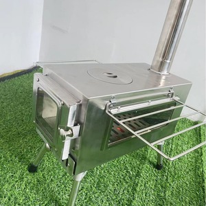 Portable Outdoor Camping Stove Wood Burning Foldable Grill For Barbecue Use - Product Image 3