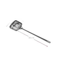 Sensen Petit épuisette de pêche à poisson rouge, forme ronde et carrée, pour aquarium, à main