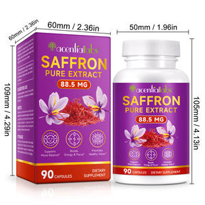 Acentiallabs soutient l'humeur équilibre booste l'énergie Focus supplément de safran capsule d'extrait de safran biologique - Product Image 6