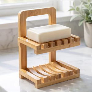 Support à Savon <span class=keywords><strong>en</strong></span> Bois Personnalisé, Porte-Savon <span class=keywords><strong>en</strong></span> Bois, Support pour Savon de Douche, Porte-Savon <span class=keywords><strong>en</strong></span> <span class=keywords><strong>Bambou</strong></span> - Product Image 6
