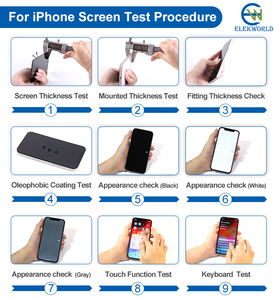 อะไหล่หน้าจอ LCD DD Soft OLED สำหรับ <span class=keywords><strong>iPhone</strong></span> 13 14 15 16 Pro ชุดแผงควบคุมคุณภาพสูง120Hz - Product Image 4