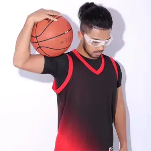 Çin'de yapılan marka yeni moda futbol hentbol reçete güvenlik koruyucu için TR90 basketbol ve futbol gözlük
