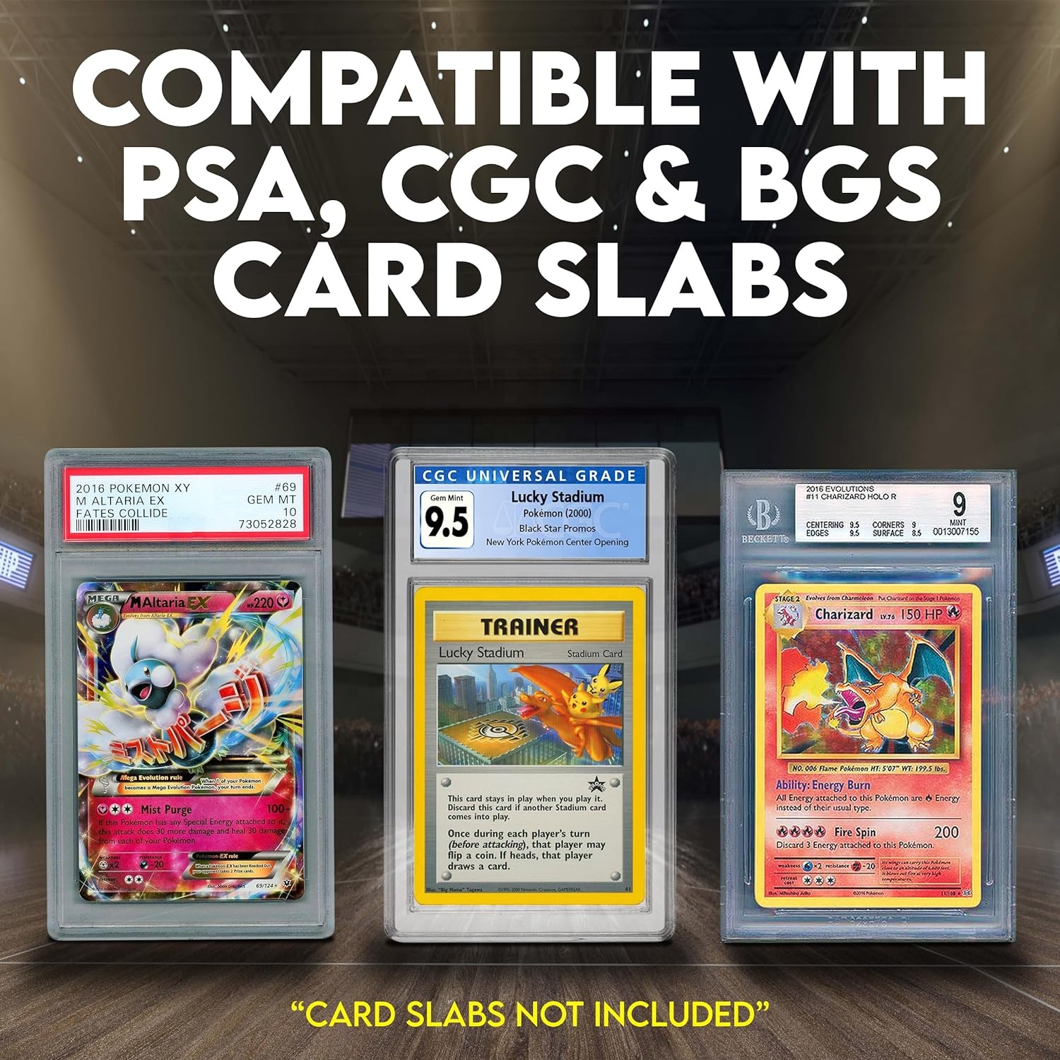 Pokemon Card Frame Trading Card Wall Mounts Display Your PSA, CGC, Or BGS Graded Slabs In Style Beckett BGS 10 Graded Baseball Trading Cards Pokemon Card Frame Trading Card Wall Mounts Display Your PSA, CGC, Or BGS Graded Slabs In Style Beckett BGS 10 Graded Baseball Trading Cards