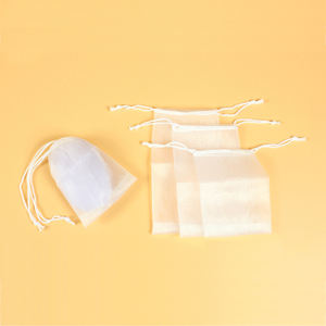 Harga pabrik sabun berbusa gelembung pita tas jaring kecil dapat dicetak atau tidak dicetak - Product Image 4