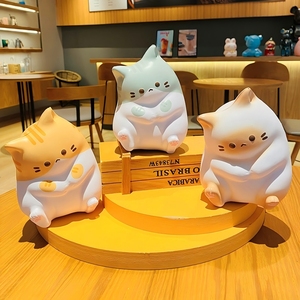 วินด์ซีค โคโค แคท ปียู ของเล่นบีบคลายเครียด รูปสัตว์การ์ตูนน่ารัก ช่วยลดความเครียด สำหรับเด็กอายุ 14 ปีขึ้นไป - Product Image 3